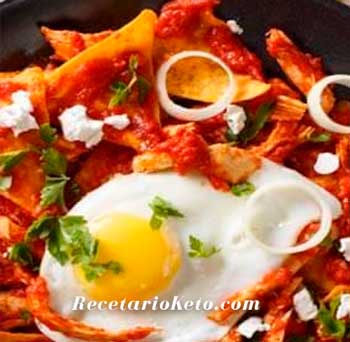 Receta Keto de Chilaquiles