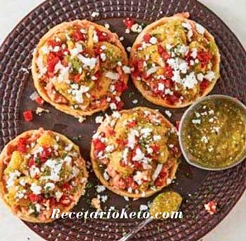 Receta Keto de Sopes